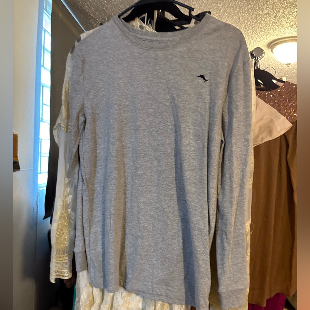 Bundle 3 for $15. NWT Tommy Bahama Gray Long Sleeve Tee. Size 14- XL.